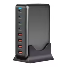 Carregador 320W Gan 8 Portas