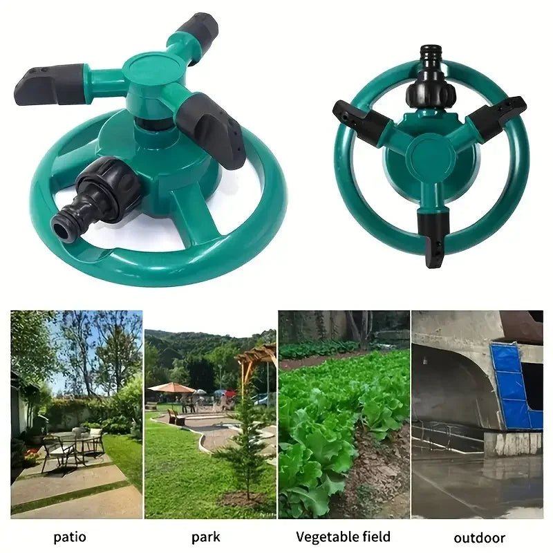 Sprinkler 360º - Automático para Irrigação (Mangueira Reforçada de 15M)
