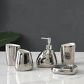 Kit de Acessórios para Banheiro Sofisticado 5 Peças - Conjunto Completo para Decoração