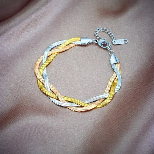 Pulseira Feminina Tripla